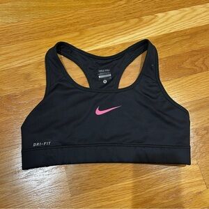 Nike Pro Dri-Fit Women’s Sports Bra Black and Pink